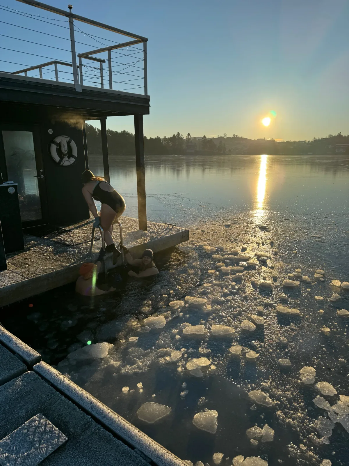 Fagernes Flytebad in Straumsgrend