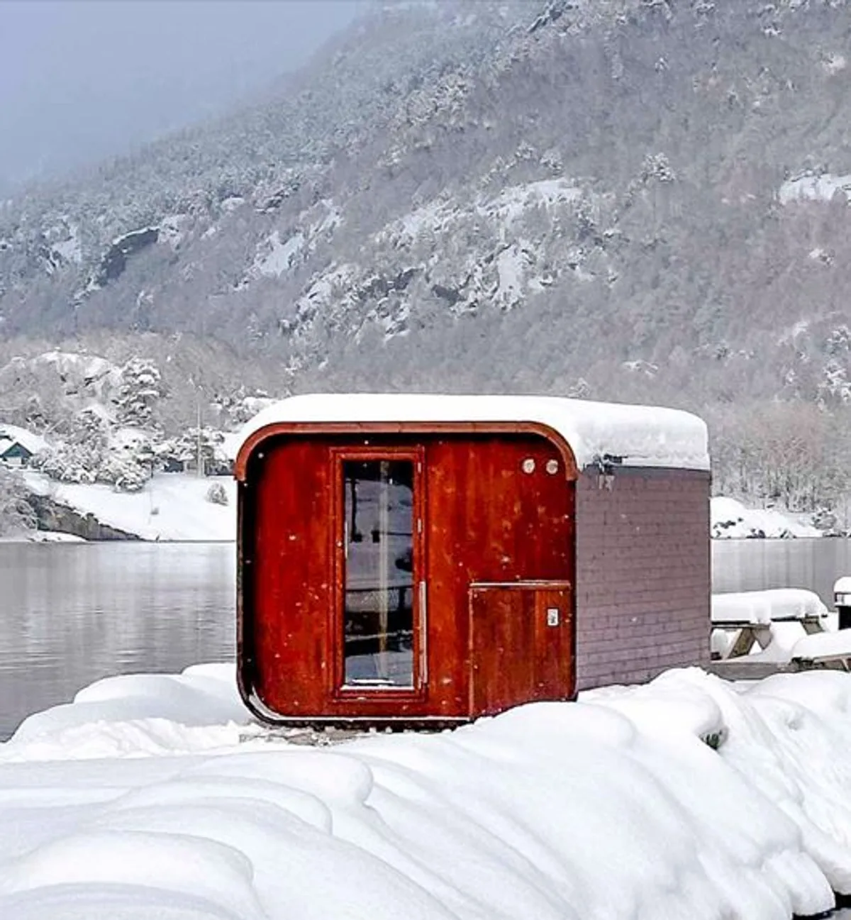 Fjelg Sauna in Eikefjord