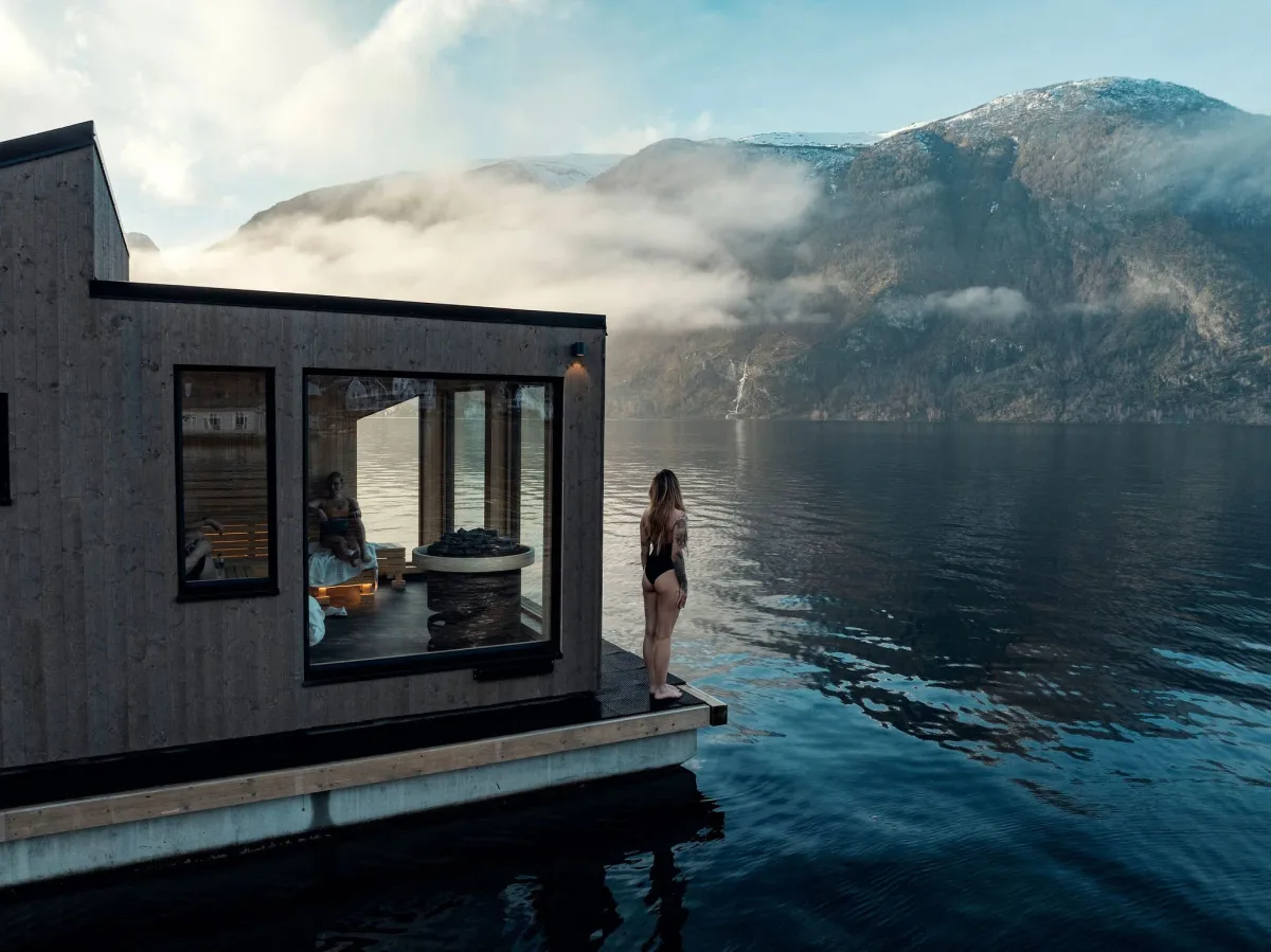 FjordSauna Aurland in Aurlandsvangen