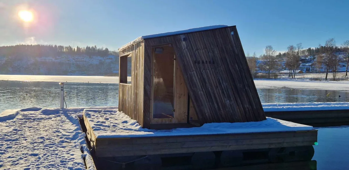 Flytende Badstua Ulefoss in Ulefoss