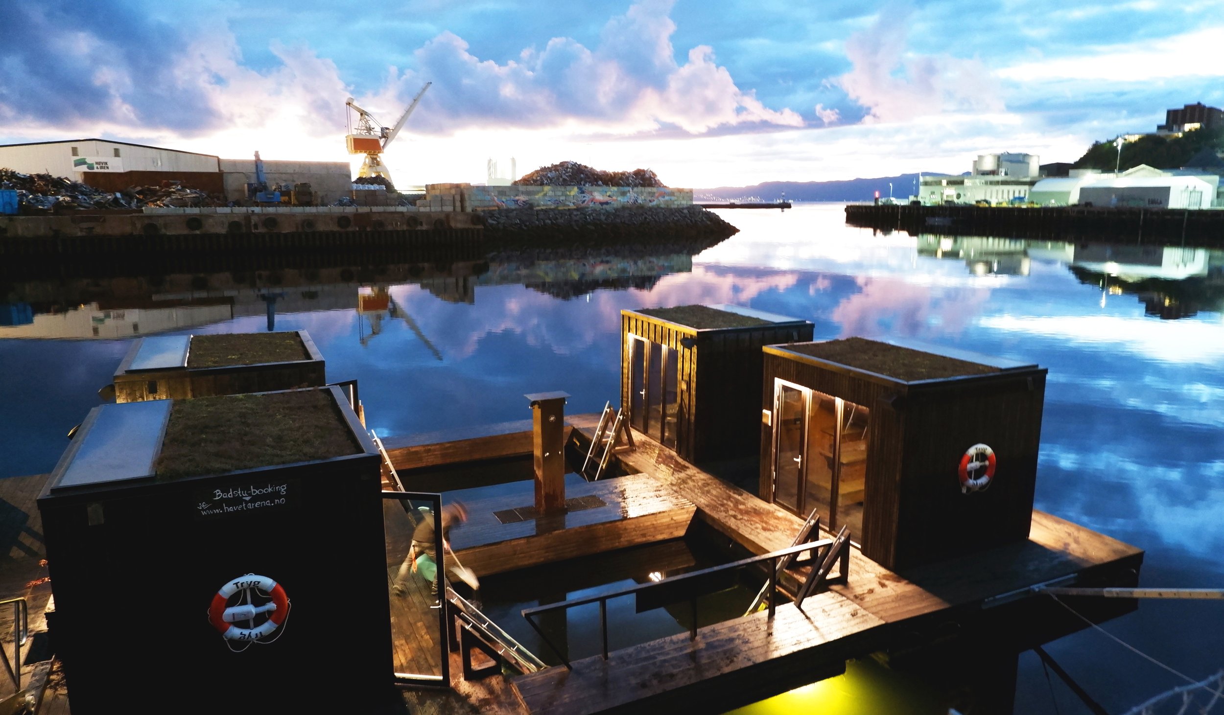Havet Arena Sauna in Trondheim