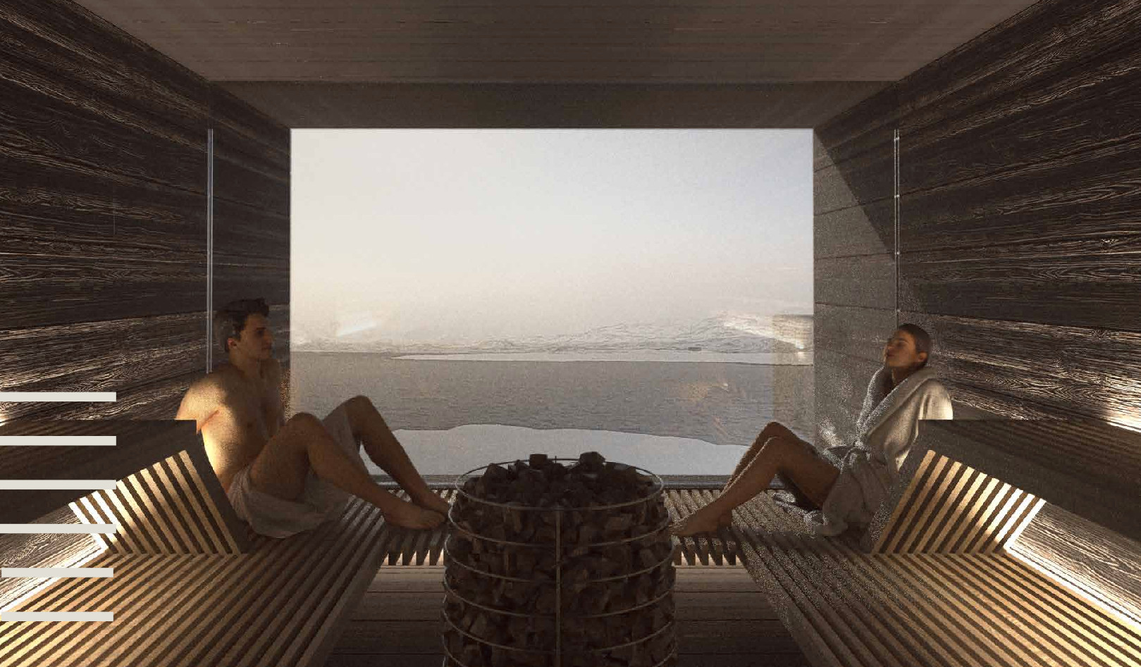 Horisontti Sauna in Vadso