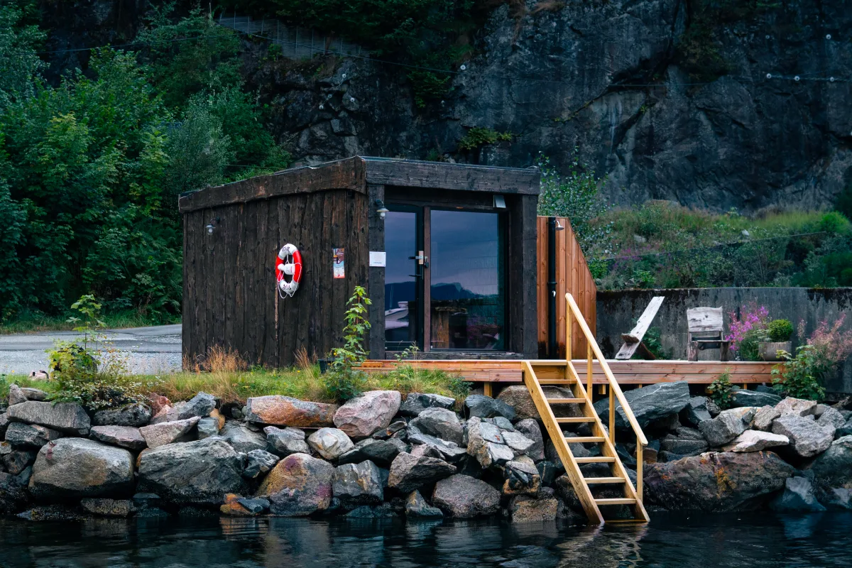 Norsk Havbrukssenter Sauna in Brønnøysund