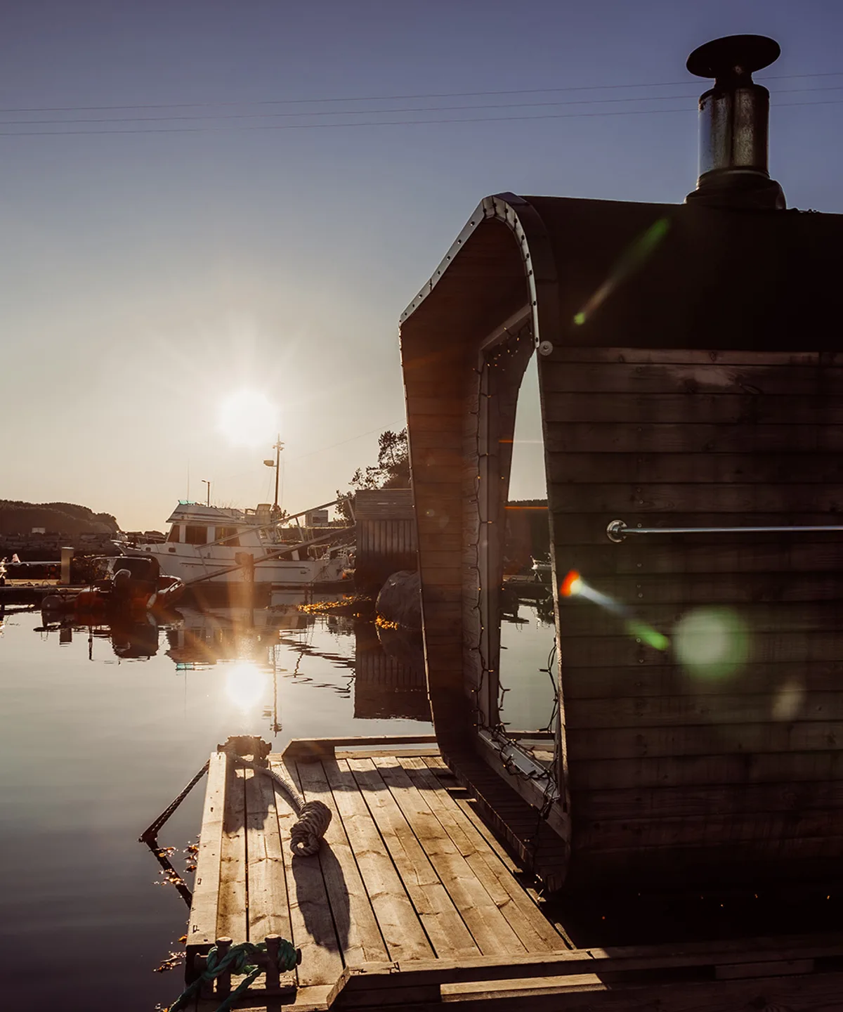 Strilasauna Varmestøvo in Rong